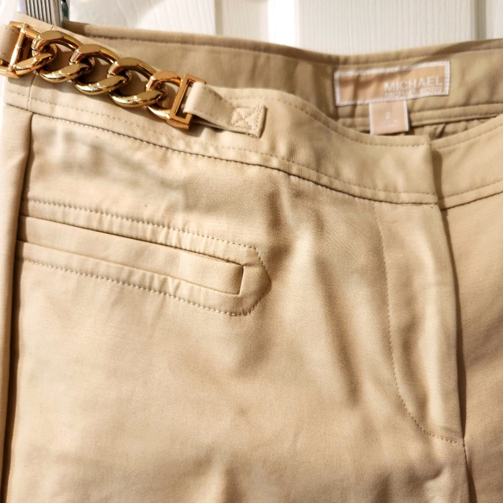 New Michael Kors Pants Size 2 Cream